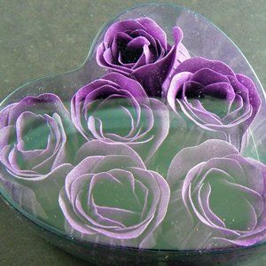 Rose Shaped Soap Set